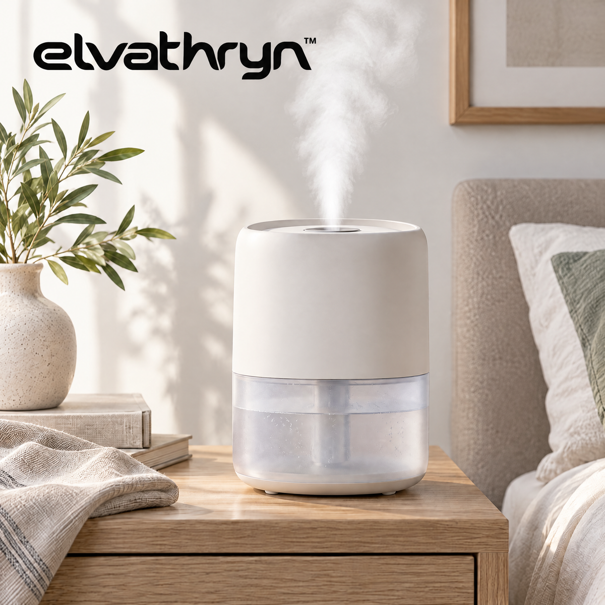 Elvathryn™ Compact Cool Mist Humidifier