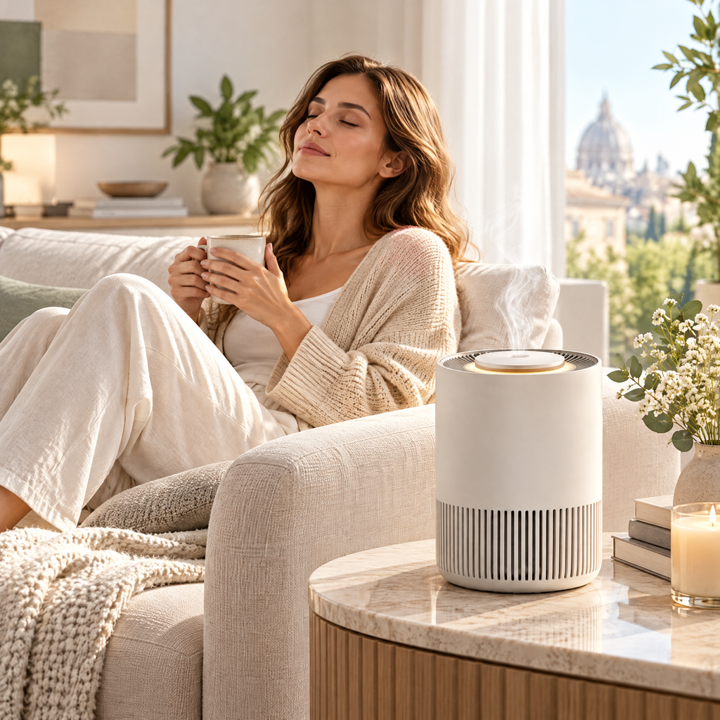 Elvathryn™ Ambient Mist Humidifier