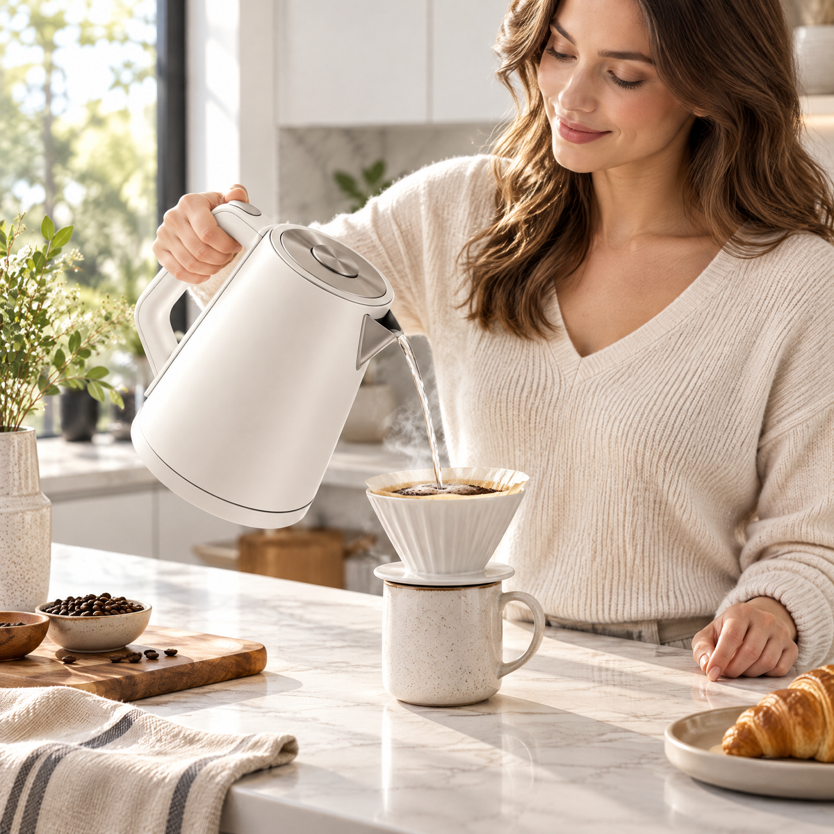 Elvathryn™ Modern Electric Kettle