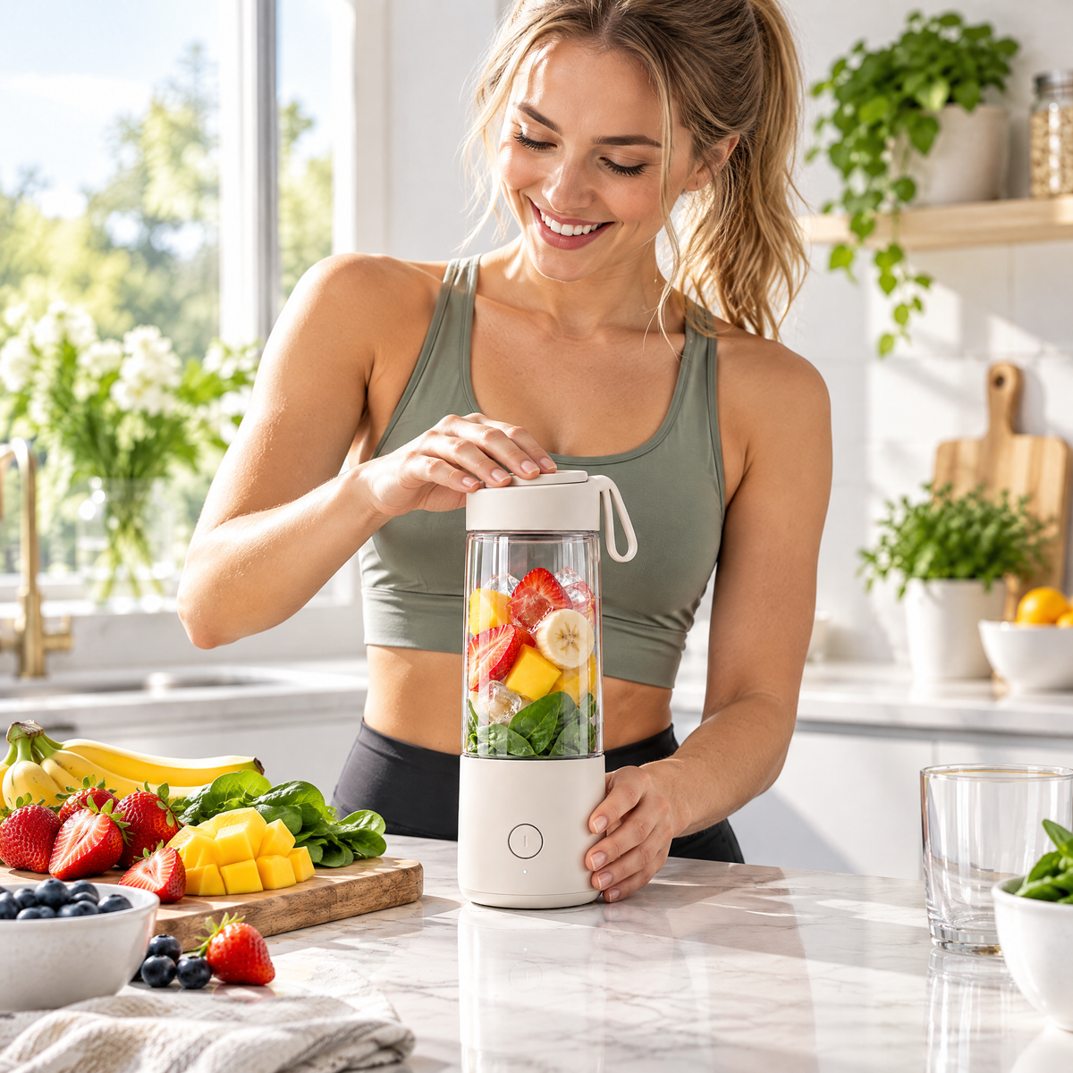 Elvathryn™ Portable Personal Blender